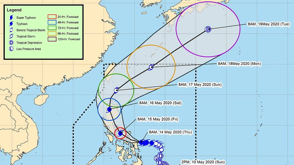 Typhoon Forces Risky Evacuations In Coronavirus Hit Philippines Cna