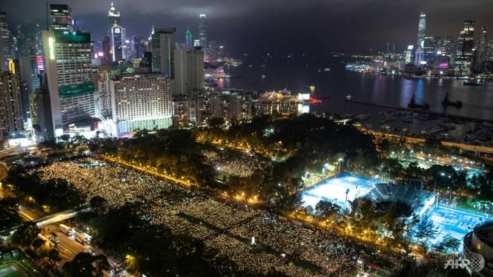 Hong Kong police ban Tiananmen vigil for first time in 30 years
