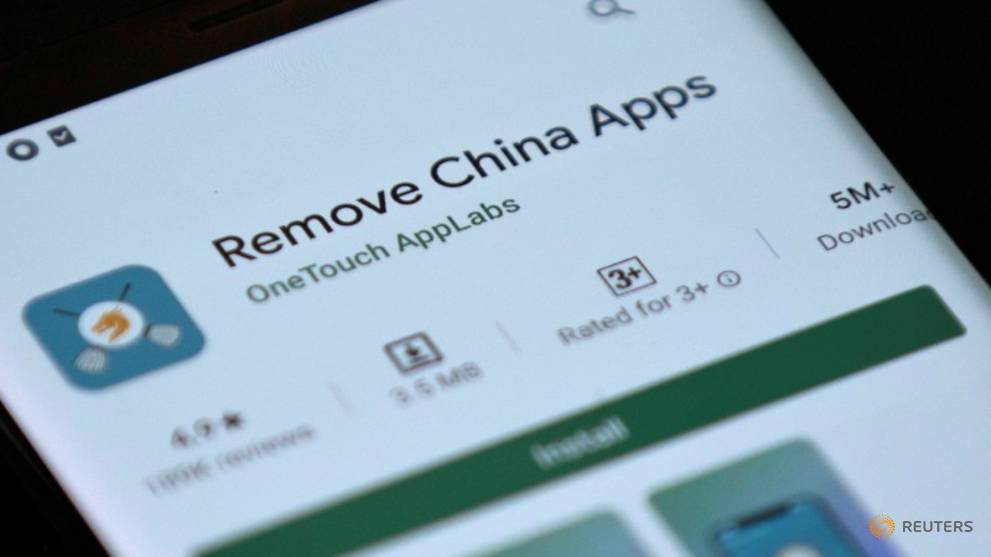Google Takes Down Indian App That Removed Chinese Ones Cna