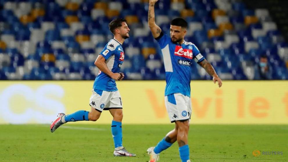 Football Napoli Reach Coppa Italia Final As Mertens Breaks Club Record Cna