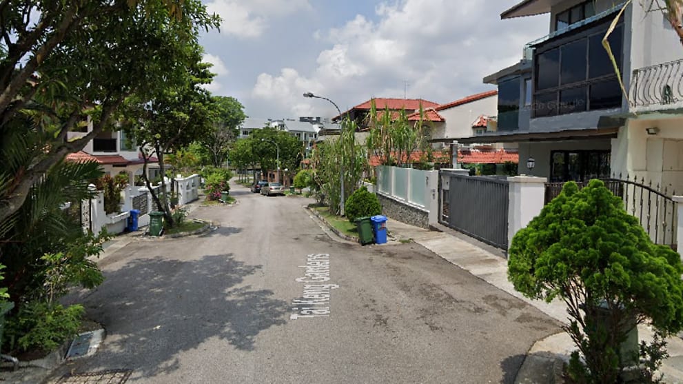 Google Street View dari kawasan Tai Keng Gardens