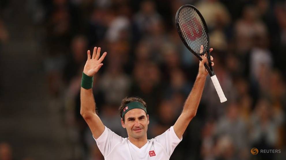 Tennis Federer Pays Surprise Visit To Rooftop Tennis Girls Cna