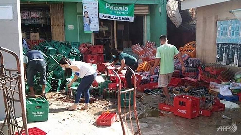 Strong quake in Philippines kills one, damages COVID-19 quarantine centre - CNA