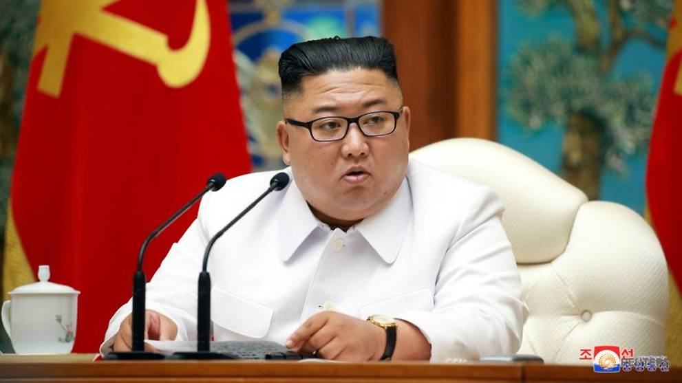 North Korean leader Kim calls for prevention efforts against COVID-19, looming typhoon