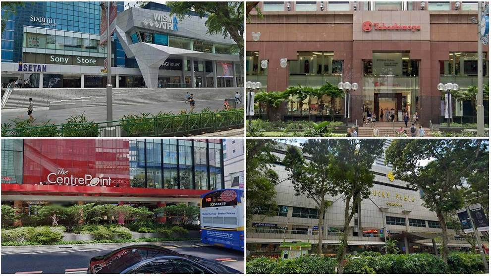 4 Orchard Road malls among places visited by COVID19 cases while