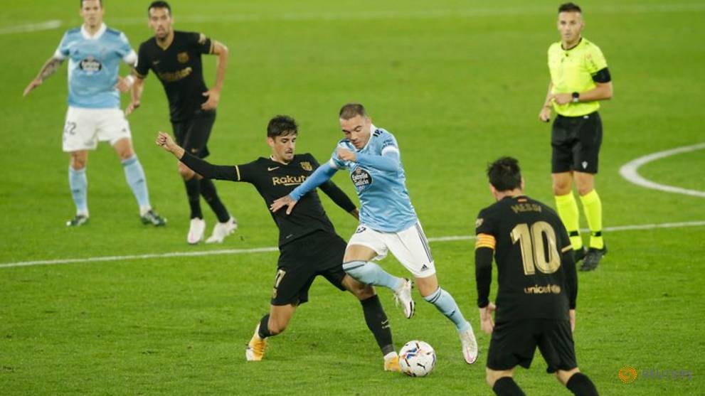 Football Barca Overcome Early Red Card To Earn Big Win At Celta Cna