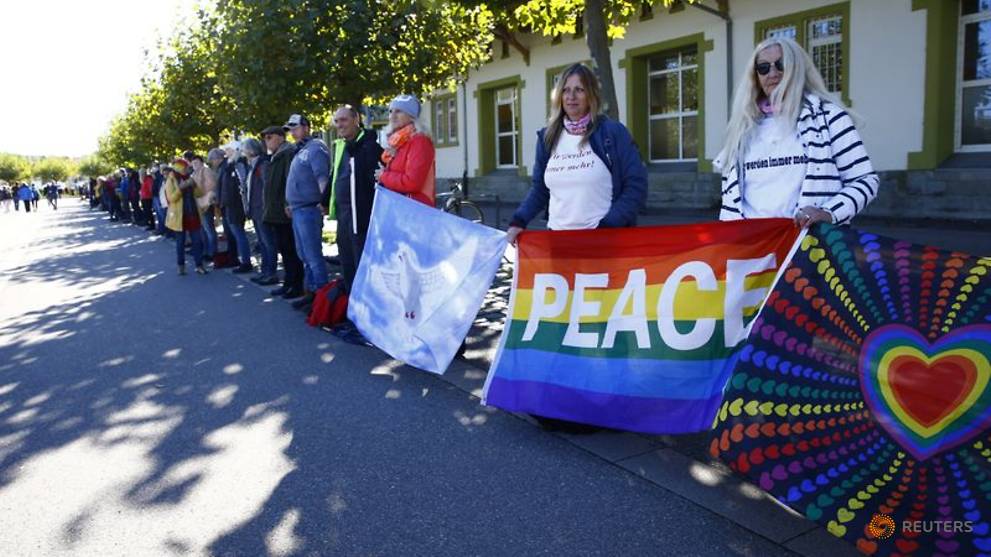 Thousands Protest Anti Coronavirus Restrictions In Germany Over Weekend Cna