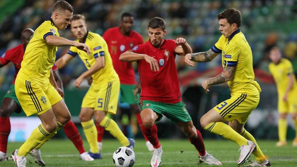 Football Portugal Brush Off Ronaldo Absence To Outclass Sweden Cna