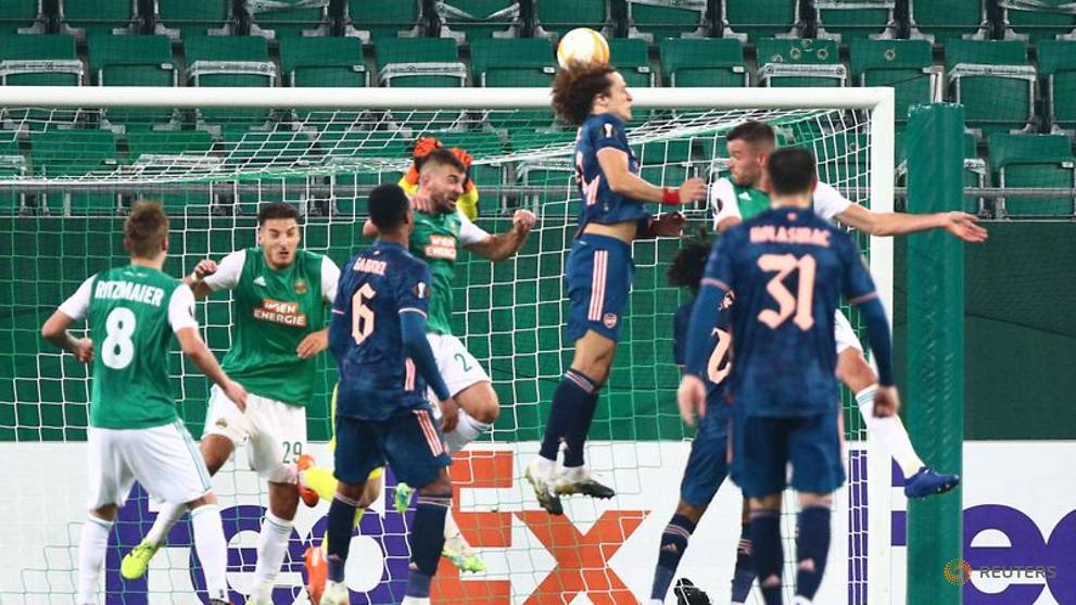 Football: Arsenal hit back to beat Rapid and spare Leno's ...