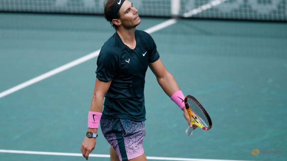 Nadal gearing up for ATP Finals after 'positive' outing in Paris - CNA