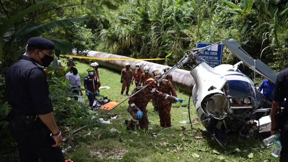 2 dead in Malaysia after helicopters 'believed to have ...