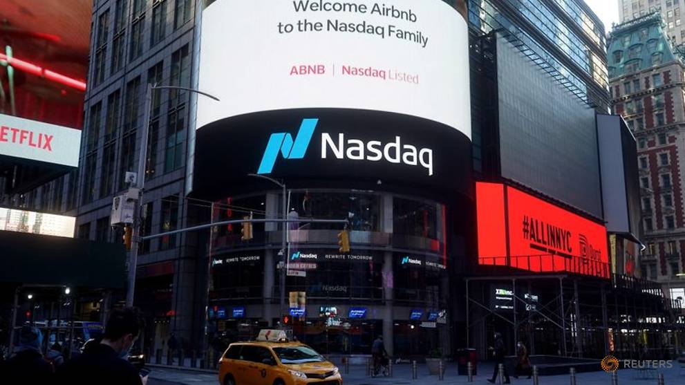 Airbnb shares set to sail past IPO price in stellar debut - CNA