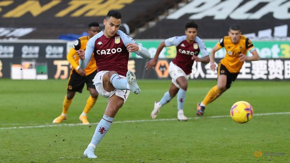 Football: Aston Villa sink Wolves with late El-Ghazi ...