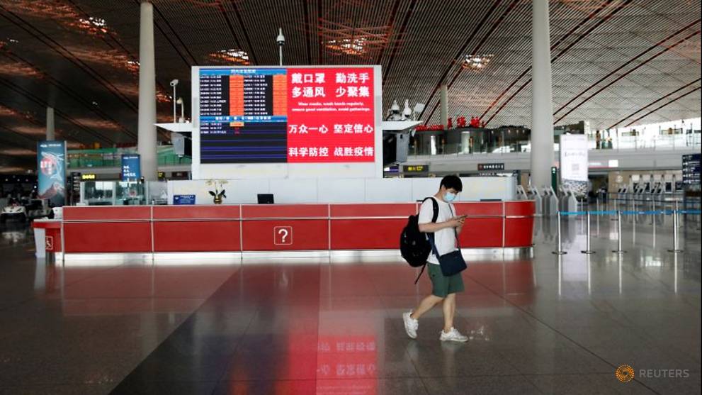 China to suspend direct flights to and from the UK over new COVID-19 virus strain