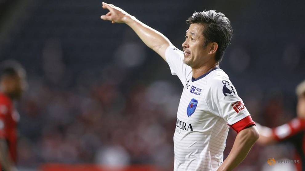 Japan's 'King Kazu' to play on at 54 after signing ...