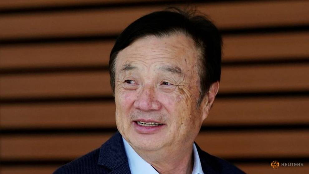 huawei founder praises us tech in first
