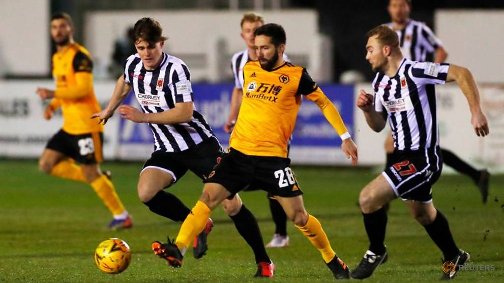 Vitinha stunner helps Wolves edge Chorley - CNA
