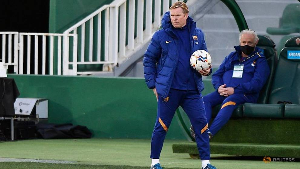 Soccer-Koeman eyes Copa del Rey as fastest route to trophy - Singaporenewslive.com