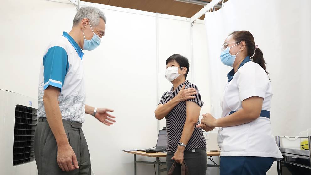 Singapore starts vaccinating seniors against COVID-19 with ...