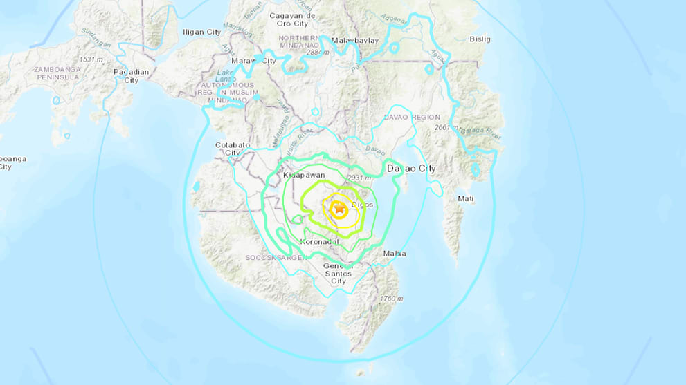 6 0 Magnitude Quake Hits Southern Philippines Cna
