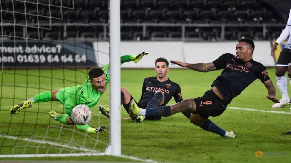 Man City see off Swansea to rack up record 15th straight win - CNA