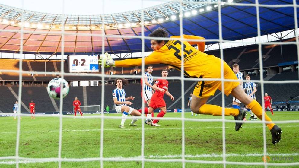 Football: Leipzig power past Hertha to close in on leaders Bayern - CNA