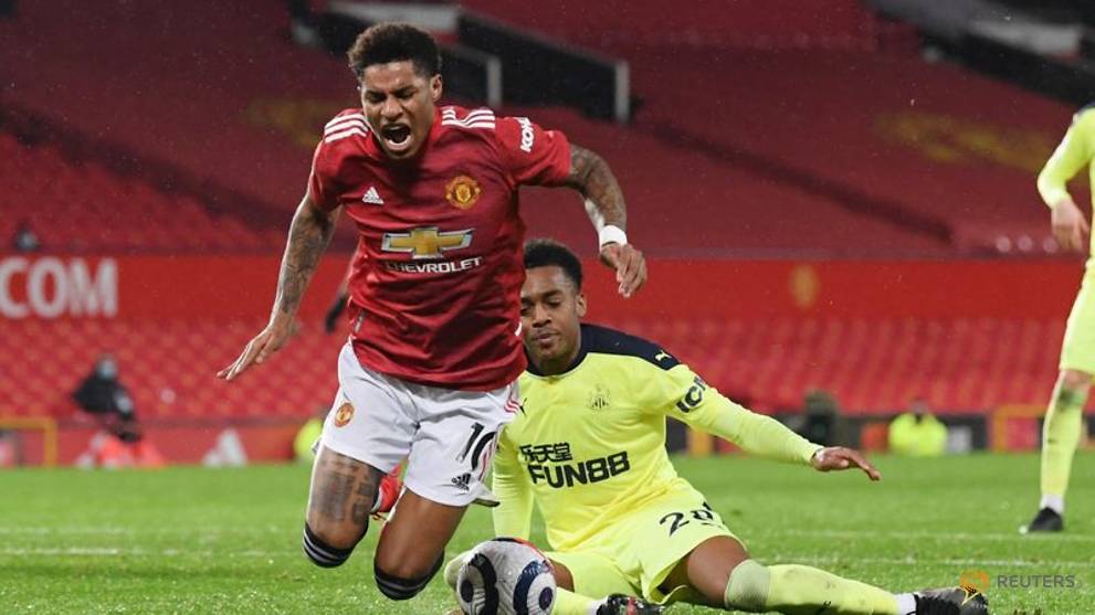Football: Rashford inspires Man United to 3-1 win over Newcastle - CNA