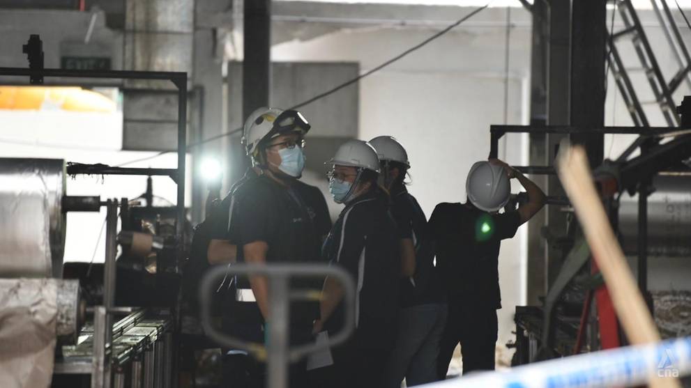 Tuas fire The explosive danger of potato powder, sugar, flour and