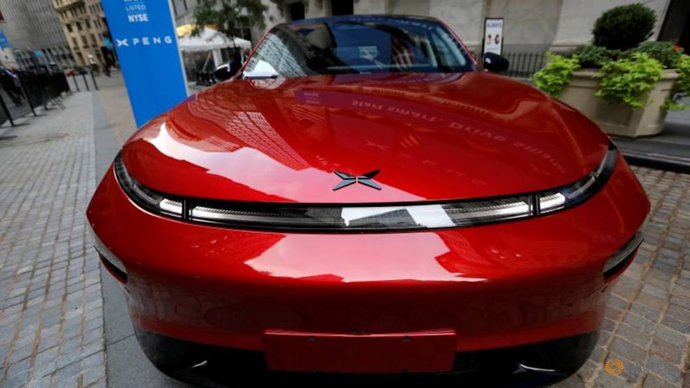Chinese electric vehicle maker Xpeng's fourthquarter net loss narrows