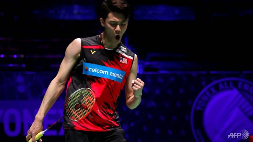 Badminton Malaysias Lee Schockiert Momota Beim Badminton In Ganz England Nach Welt