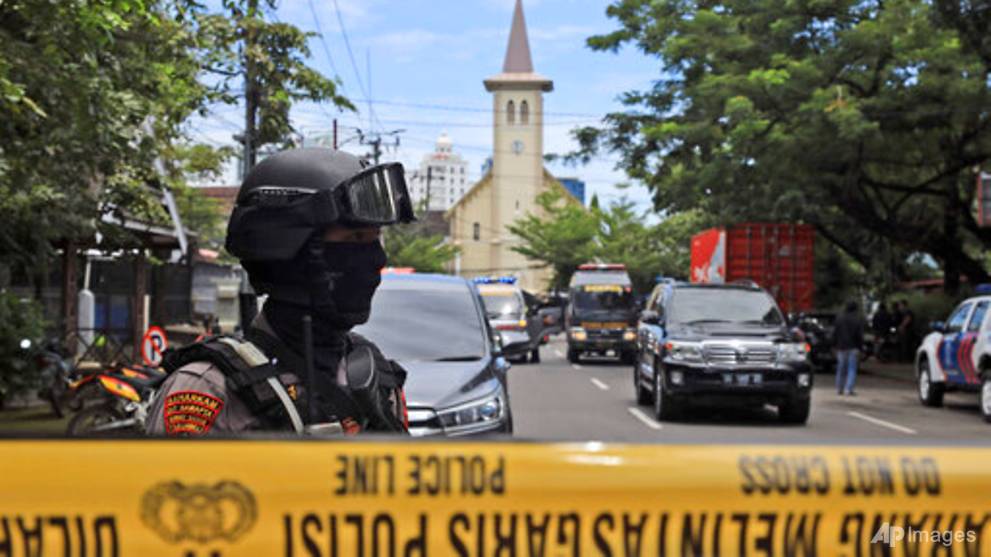 14 injured as two suspected suicide bombers target church in Indonesia