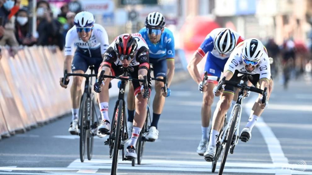 Cycling: 'Phenomenon' Pogacar wins Liege-Bastogne-Liege - CNA