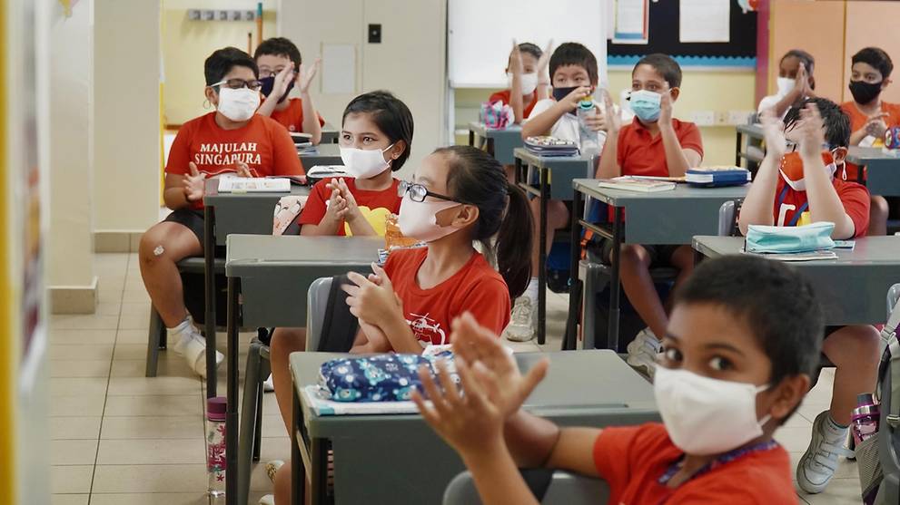MOE schools to tighten safe management measures amid rise in COVID-19 cases - Vimarsana News