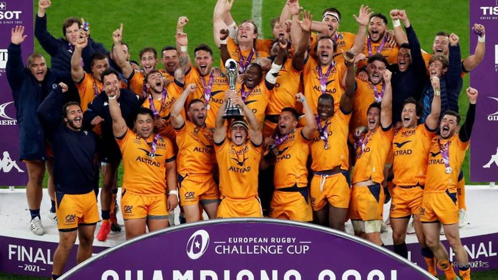 Rugby-Montpellier edge Leicester to win Challenge Cup - CNA