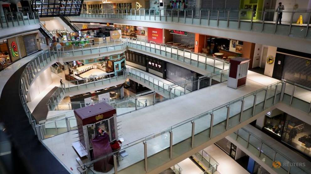 Empty Streets Shuttered Malls As Malaysia Begins Third Nationwide Covid 19 Lockdown Cna