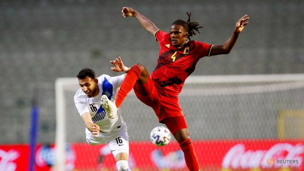 Football: Spirited Greece hold top ranked Belgium to a 1-1 ...