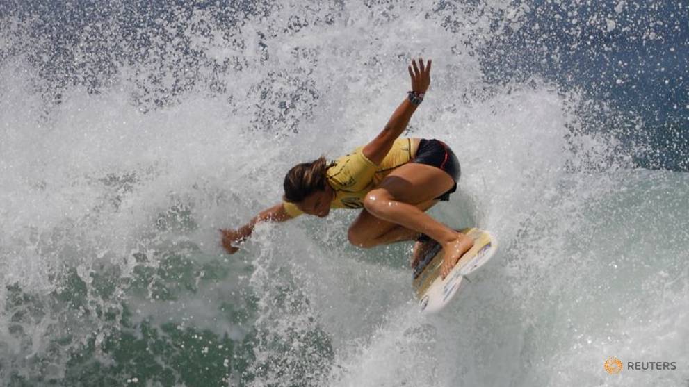 Olympics-Australia's Fitzgibbon takes World Surfing Games ...