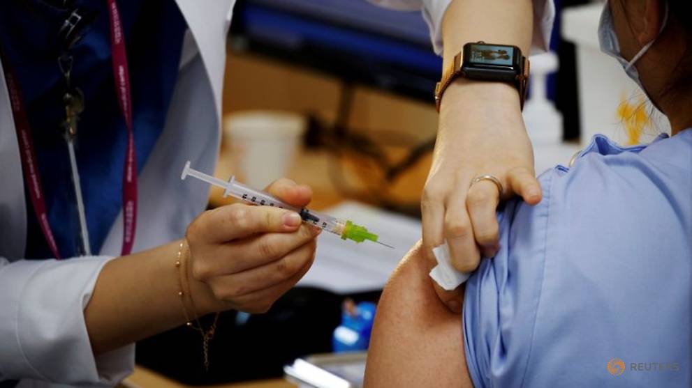 South Korea's vaccination drive picks up speed, little slow down in new infections