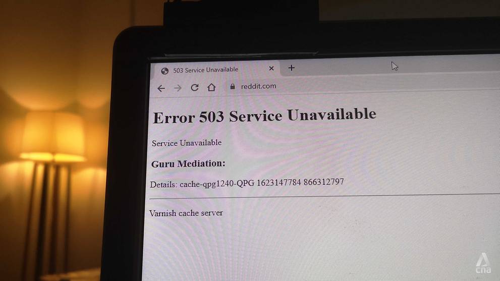 Multiple global websites down amid widespread Internet outage