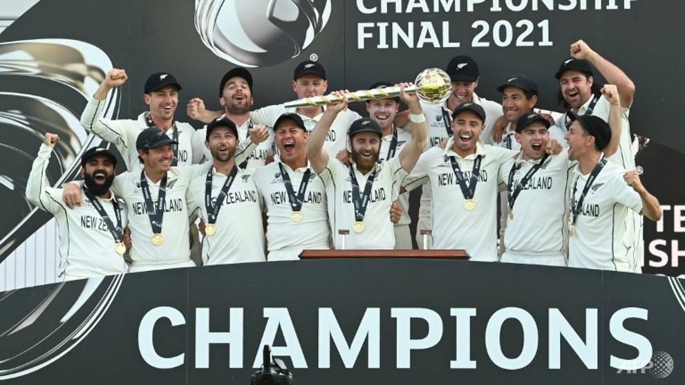 Cricket New Zealand beat India in World Test final CNA
