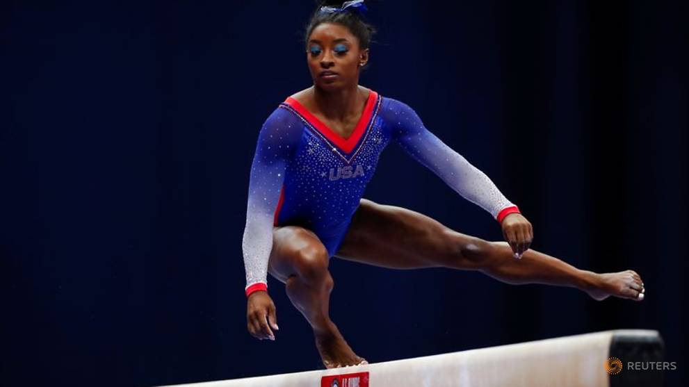 Gymnastics-All smiles for Biles, as Tokyo comes into focus ...