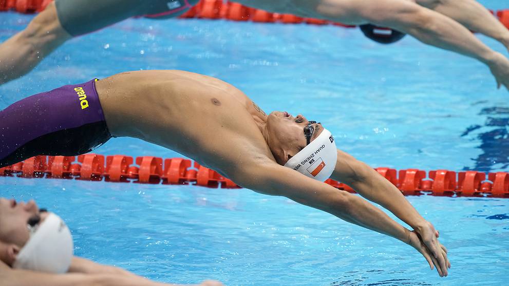 Swimming: Quah Zheng Wen falls short of 100m backstroke ...