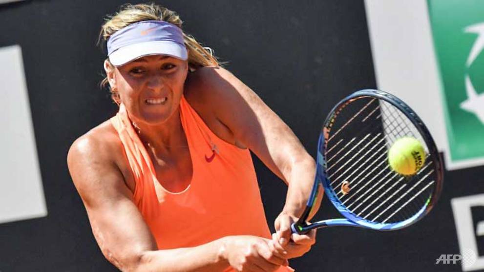 Tennis Sharapova Wins Opening Match In Rome Cna