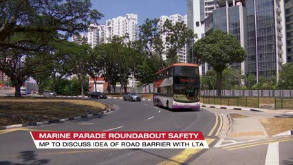 Talks with LTA to make Marine Parade roundabout safer after fatal crash: Lim Biow Chuan | Video