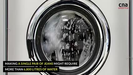 Making vintage jeans with laser | CNA Lifestyle