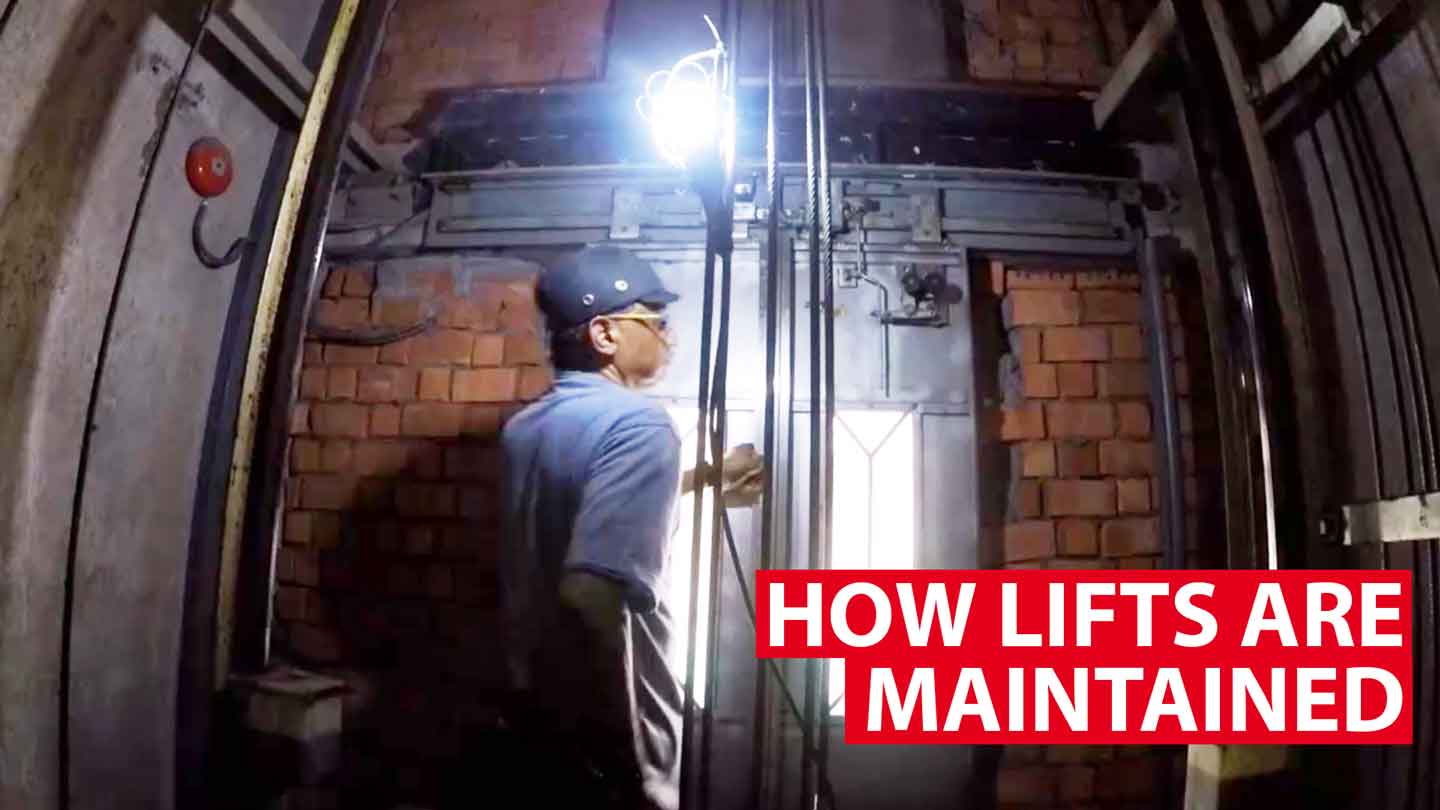 How HDB lifts are maintained